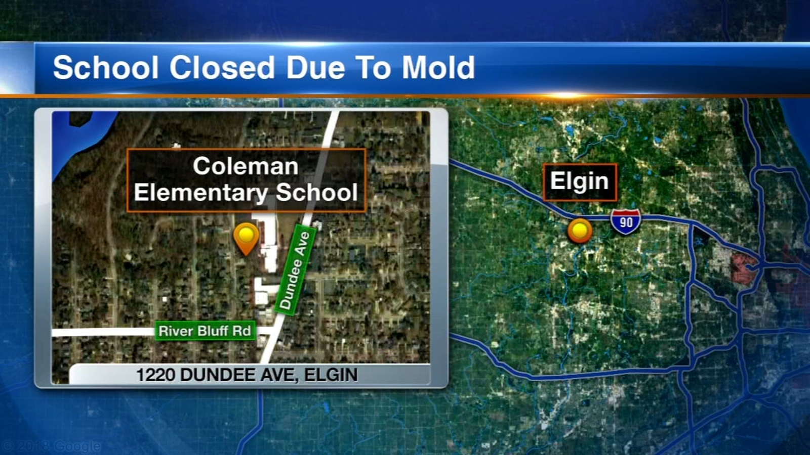 Coleman Elementary School in Elgin closed due to mold ABC7 Chicago