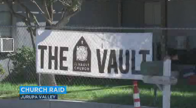 Cannabis church raided by Riverside County DA task force