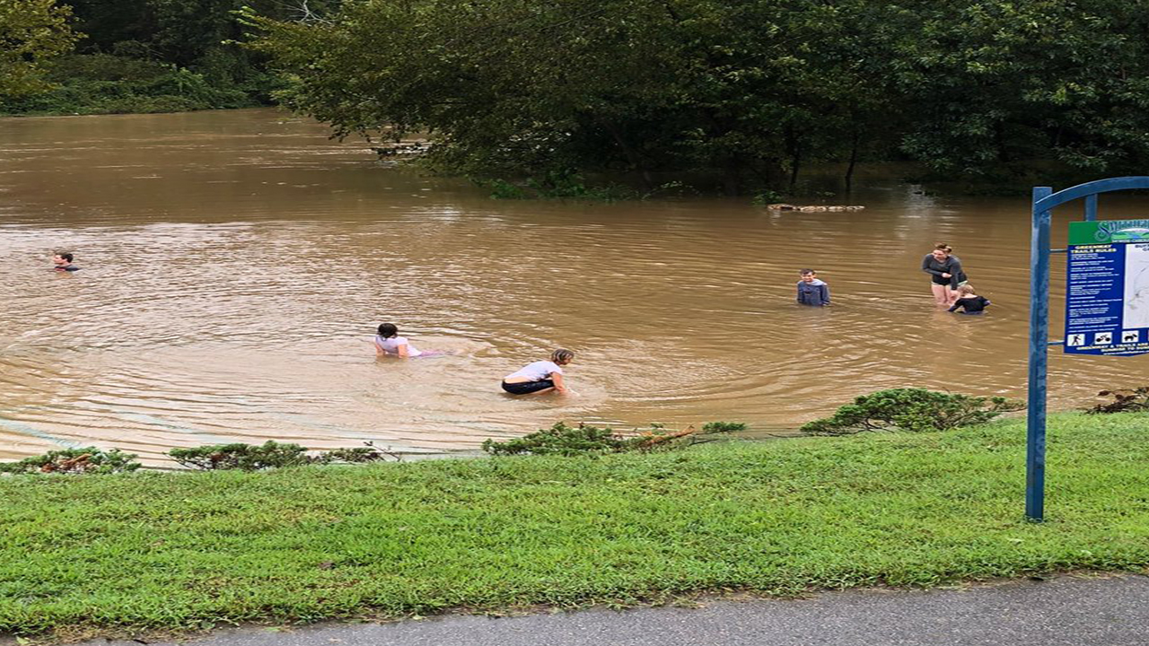 Officials say there may be sewage in Florence floodwaters