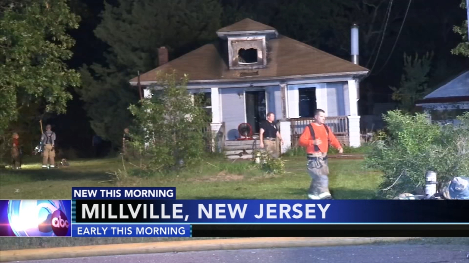 Fire destroys vacant home in Millville, New Jersey 6abc Philadelphia