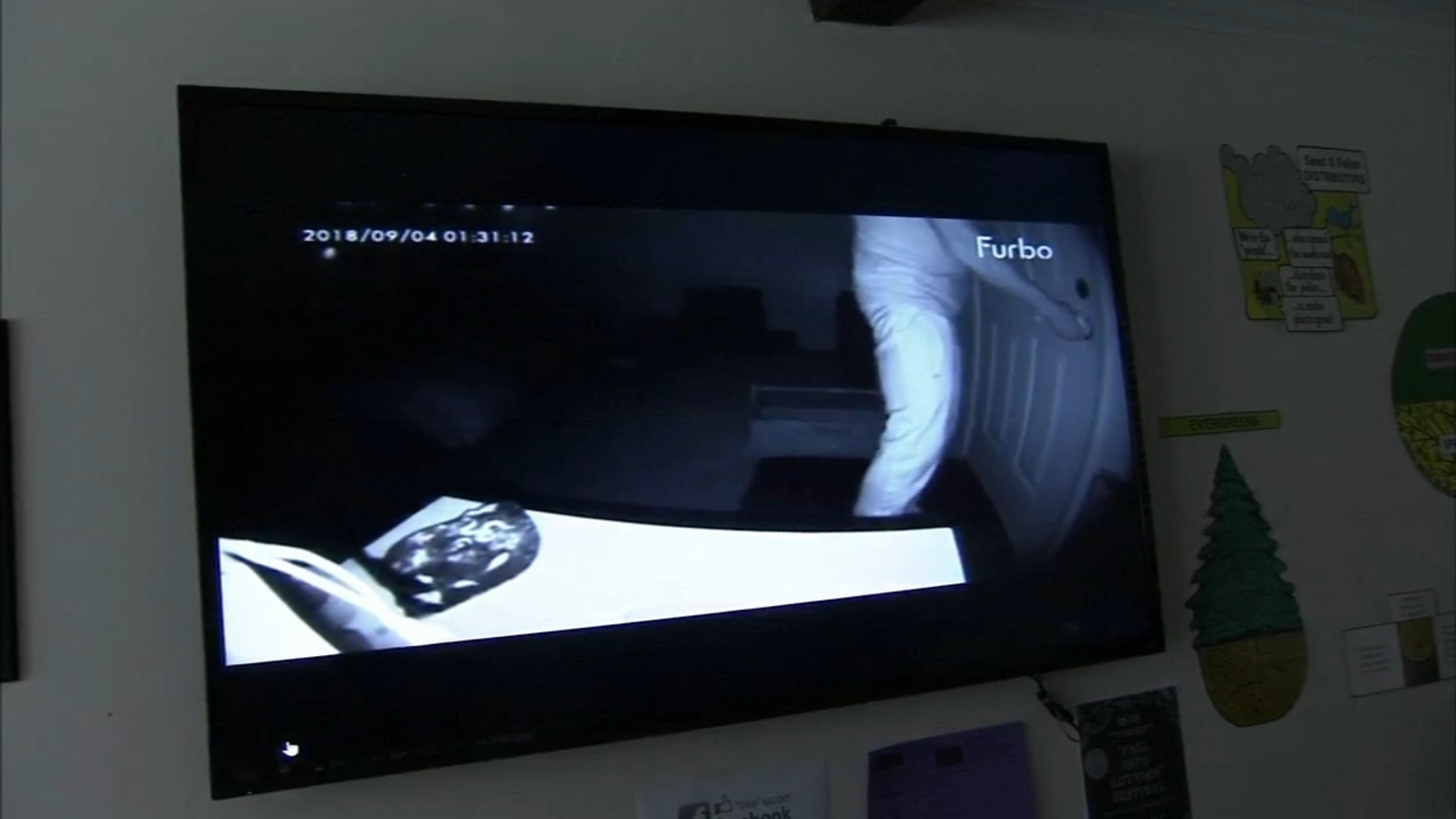 Interactive smart dog camera catches burglar in the act in Gloucester