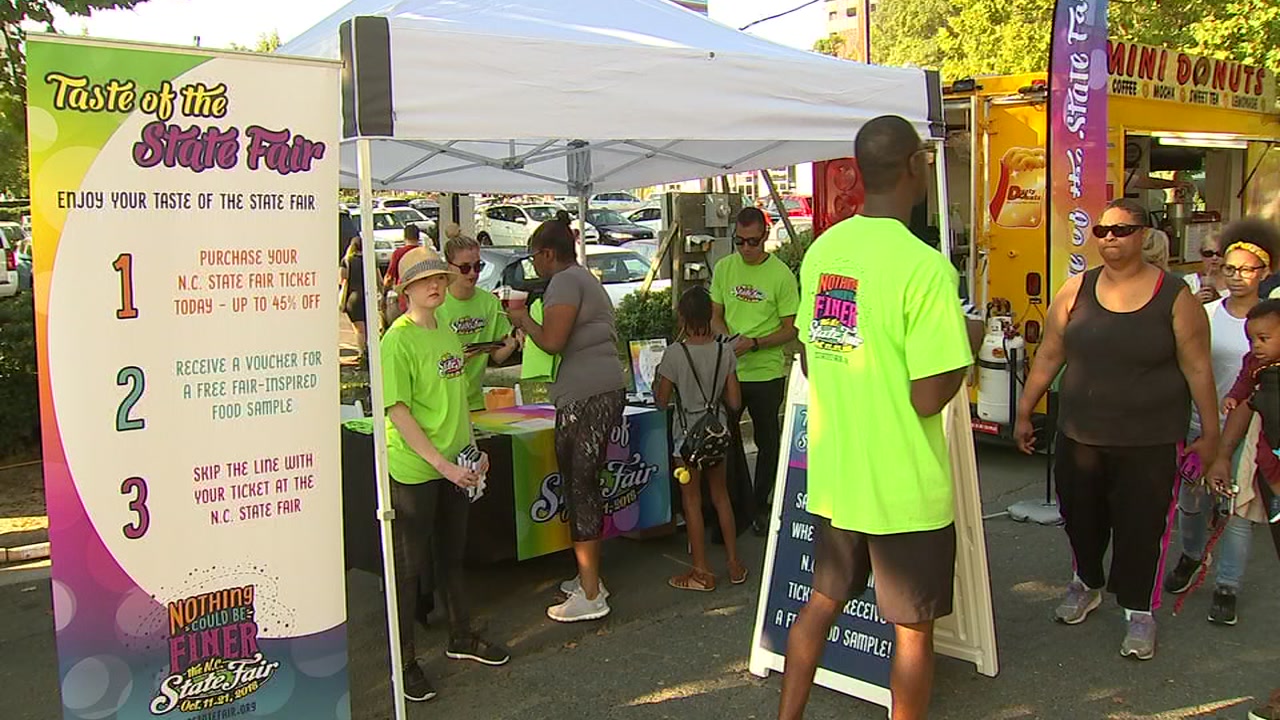 NC State Fair food previewed in Durham
