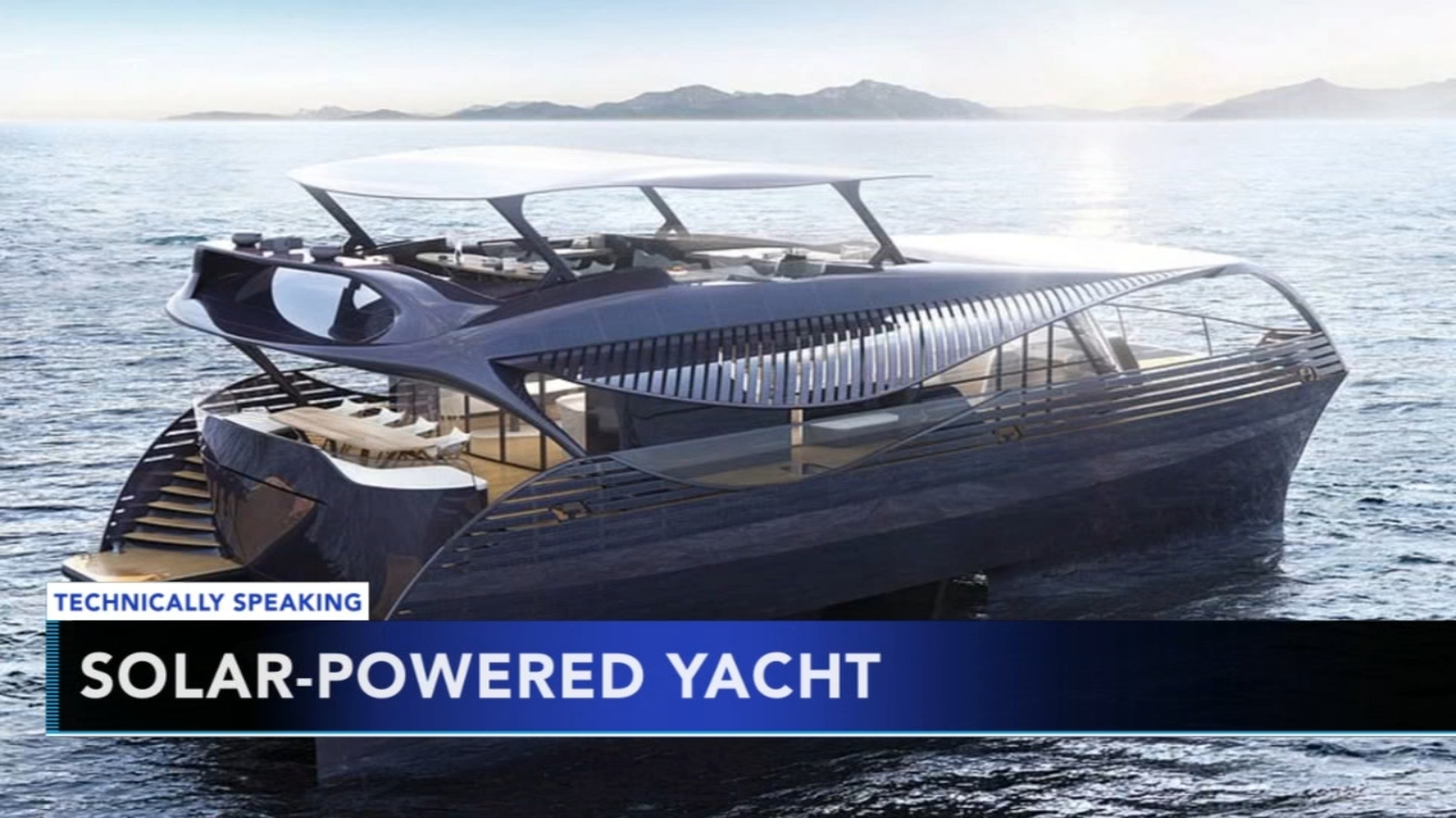 Swiss designers unveil solarpowered yacht 6abc Philadelphia