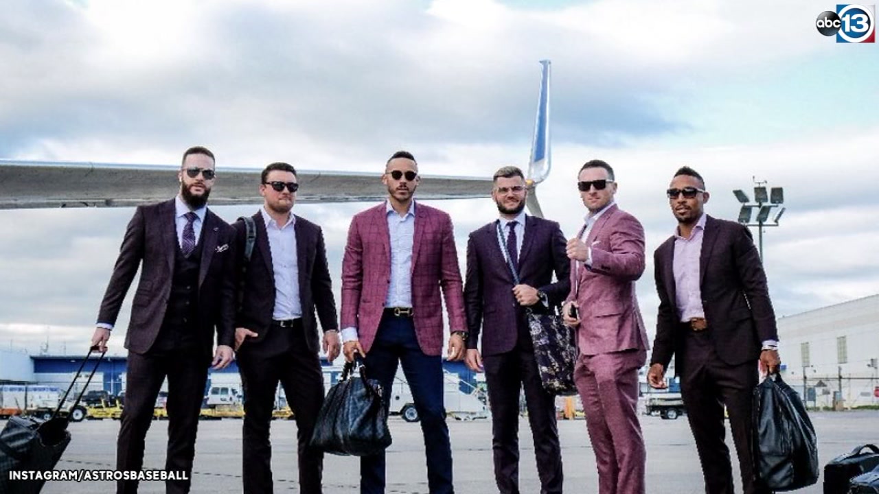 Astros jet in style to wind down season on the road