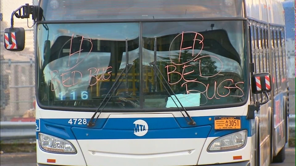 Some MTA buses out of service due to bed bug concerns