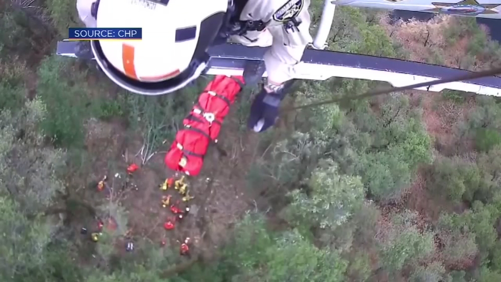 Woman rescued after 3 days in ravine