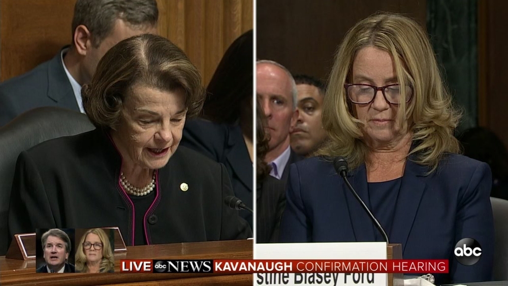 VIDEO: Feinstein says Kavanaugh accusations raise 'real questions of character'