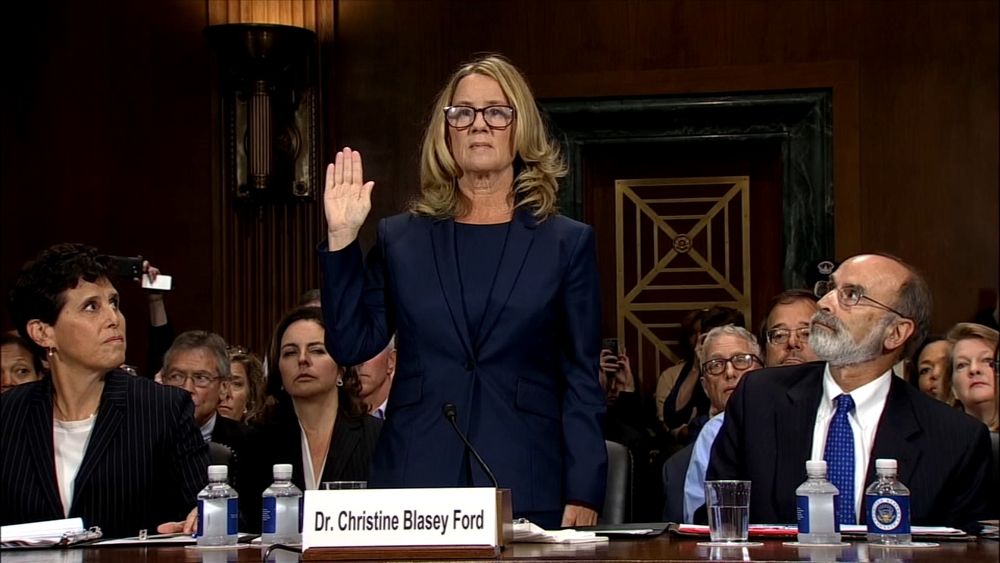 Dr. Christine Blasey Ford testifies at Senate hearing