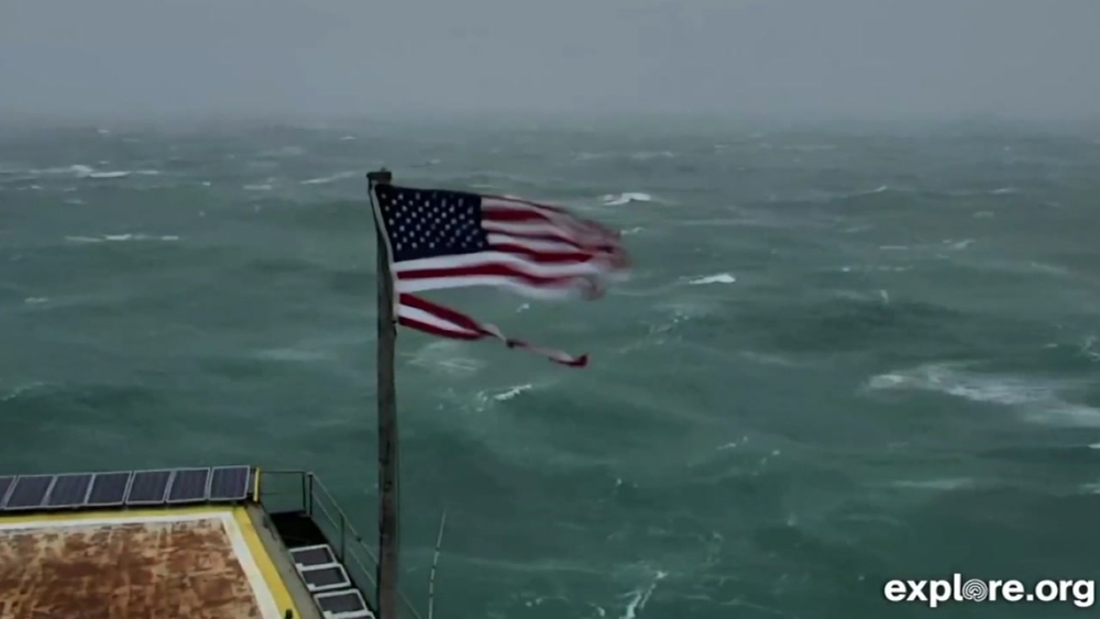 Frying Pan Tower flag auctioned off for nearly $11K to benefit Hurricane Florence victims