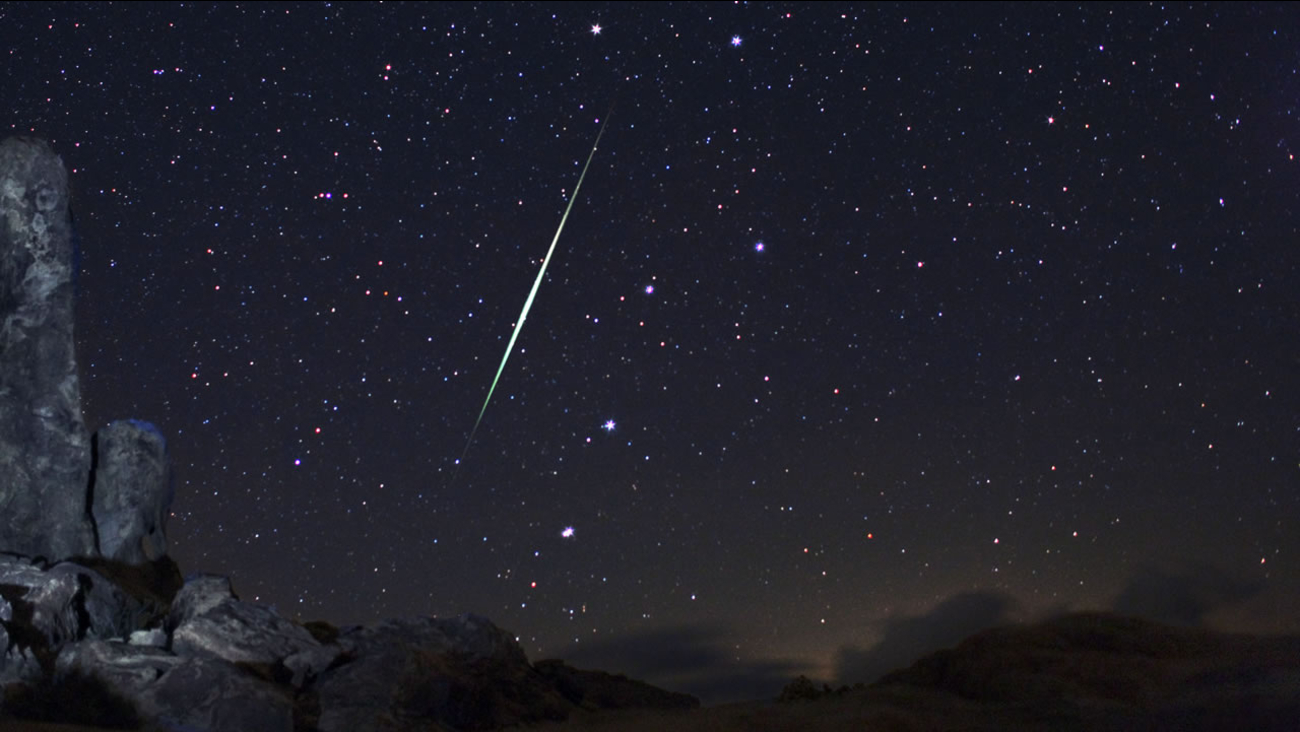 Gemenid meteor shower to rain down early Sunday ABC7 San Francisco