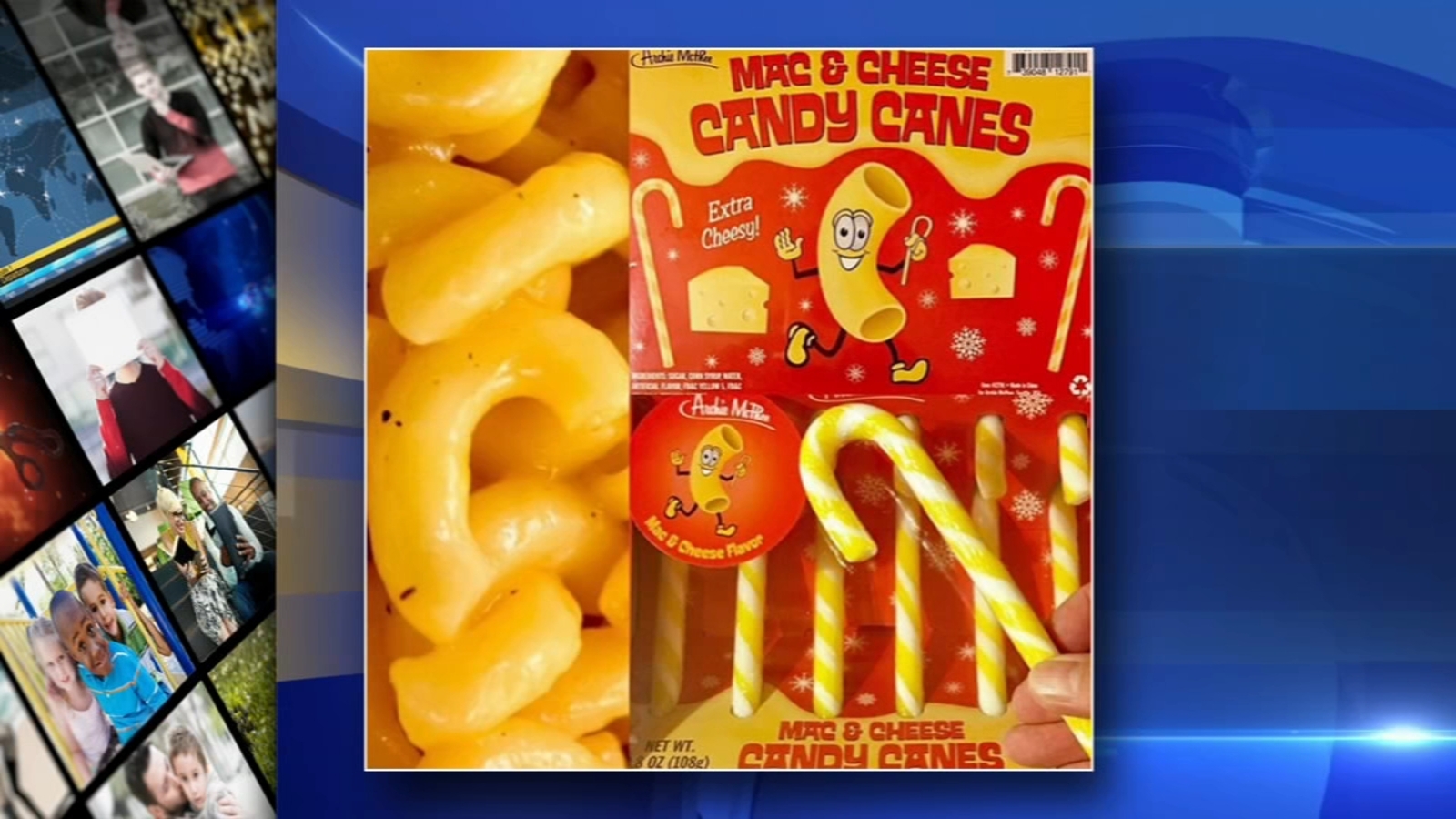 Macandcheese flavored candy canes to hit shelves in time for the