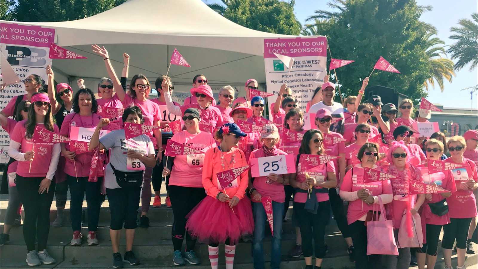 Hundreds take part in Susan G. Komen Race for The Cure in San Francisco