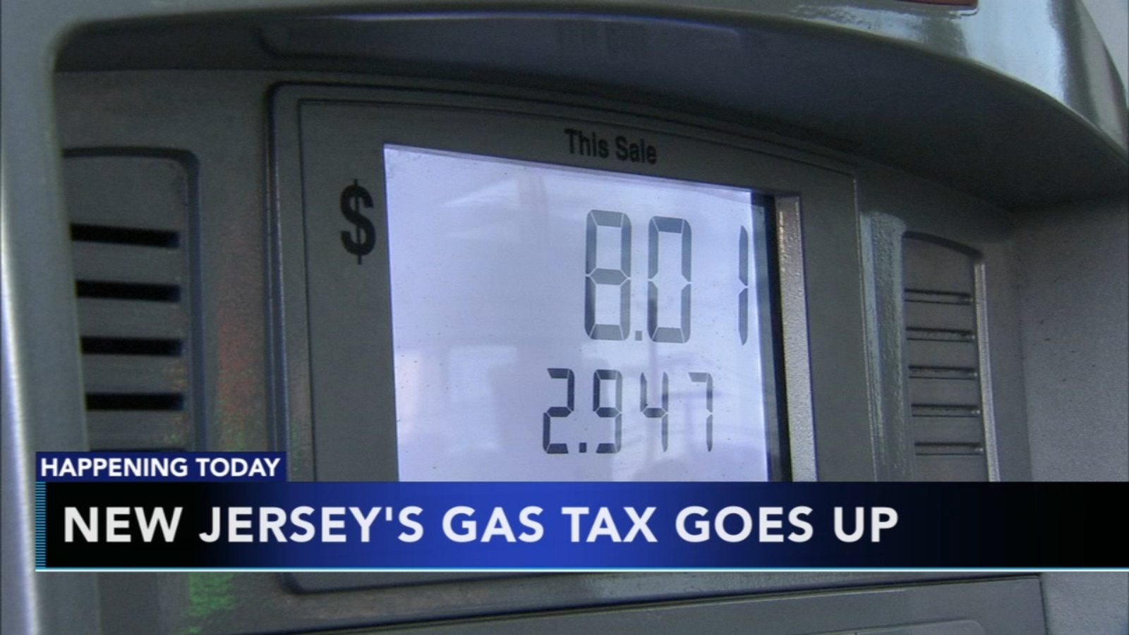 New Jersey gas tax goes up on Monday - 6abc Philadelphia