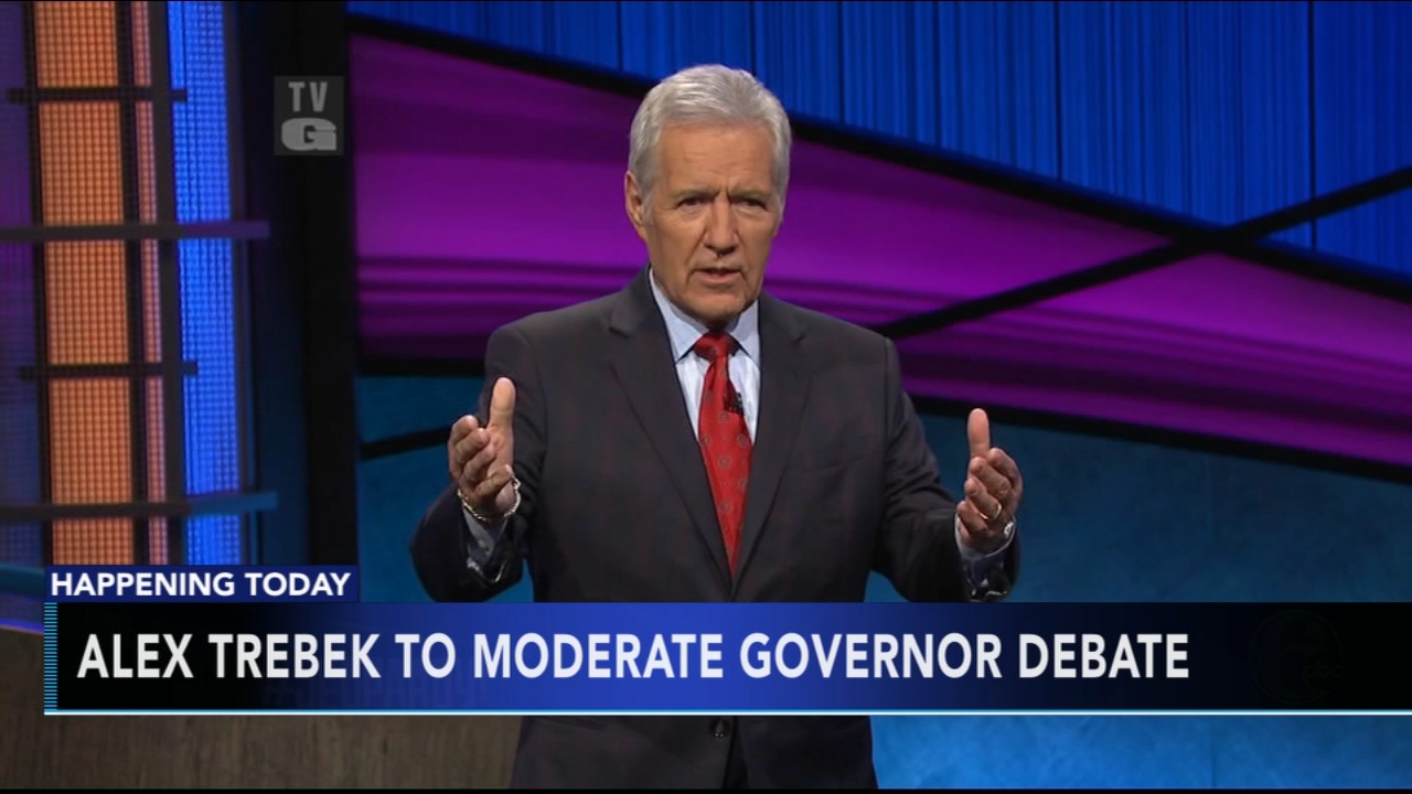 Alex Trebek to moderate governor debate