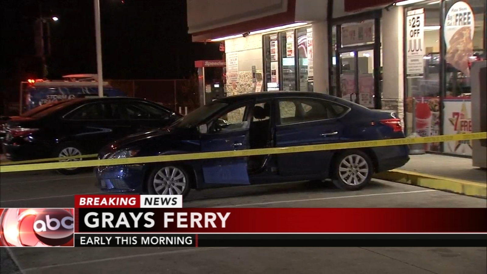 Man using Facebook Live shot in the face in Grays Ferry section of ...
