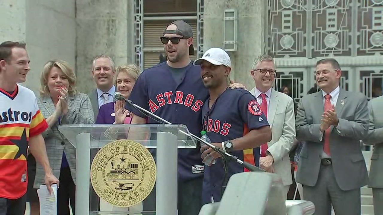 WEAR ORANGE: City of Houston sends off Astros into title defense
