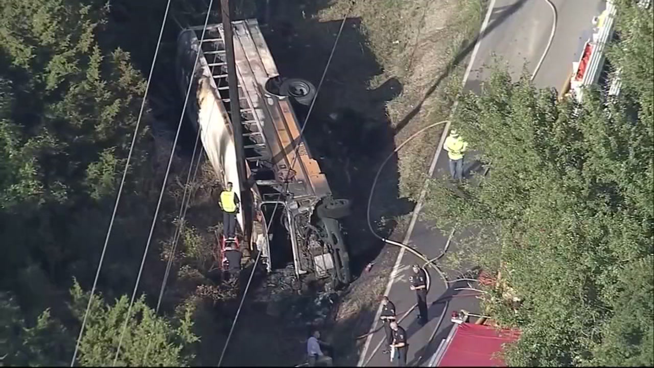 Student killed in fiery school bus crash near Dallas