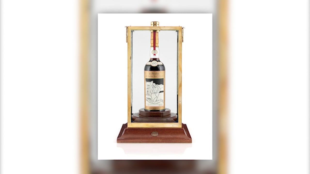 This bottle of Macallan whisky just sold for $1.1 million