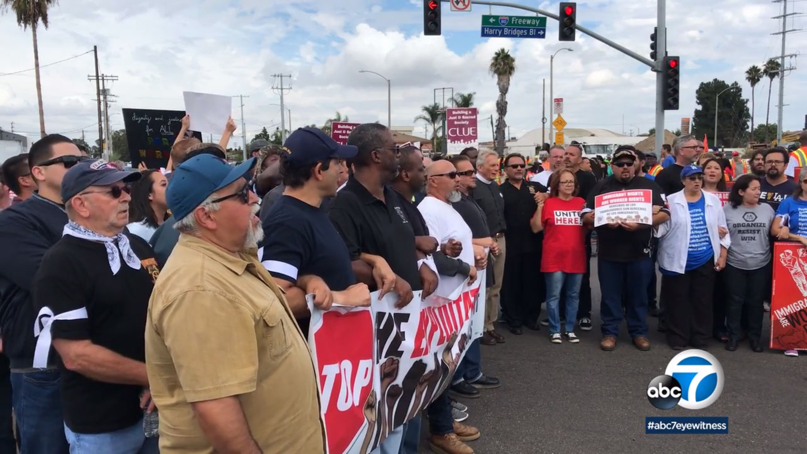 Immigrants rights activists, Teamsters rally in Wilmington over ...