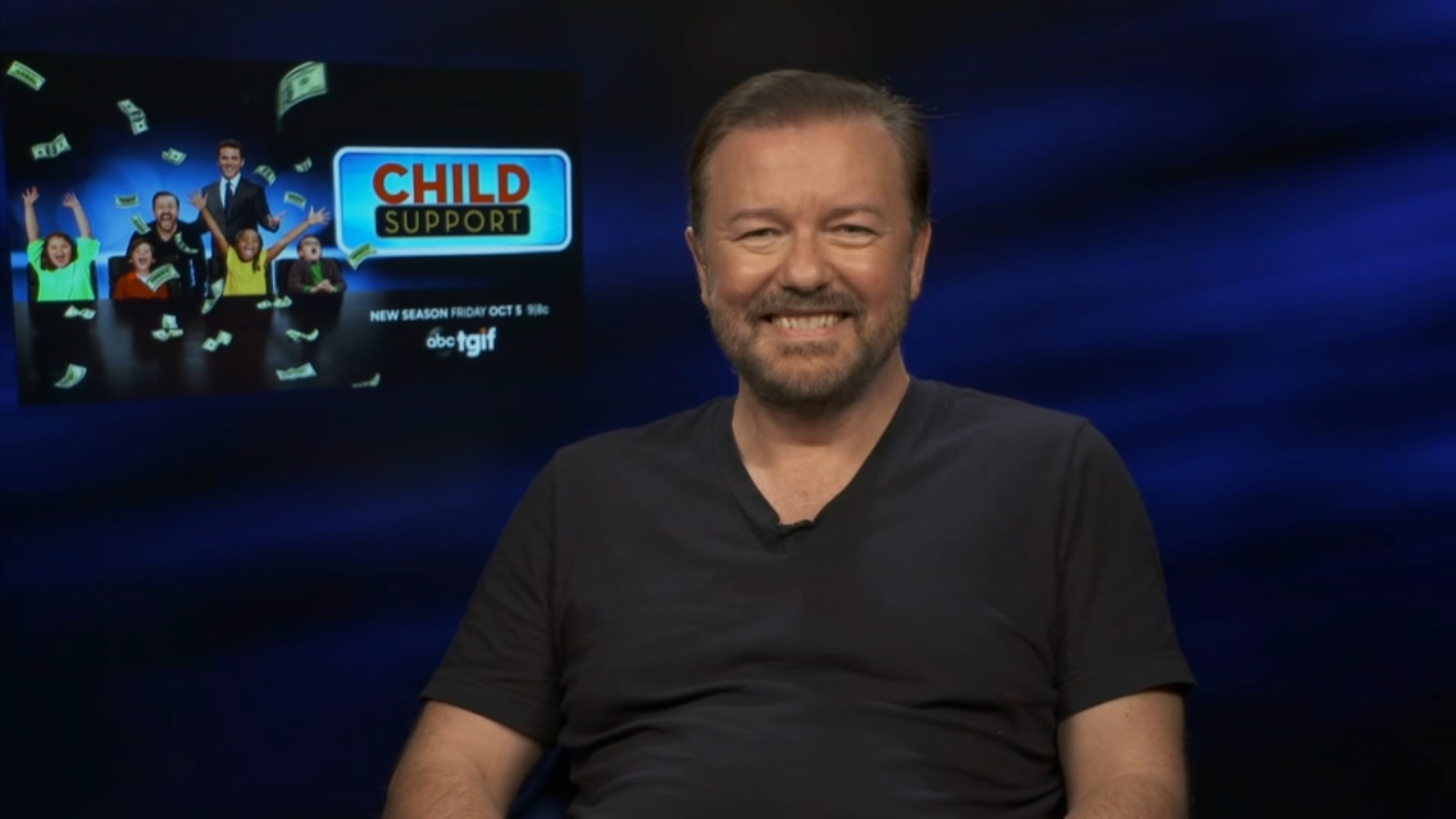 Ricky Gervais talks 'Child Support' season 2 and addition to TGIF on