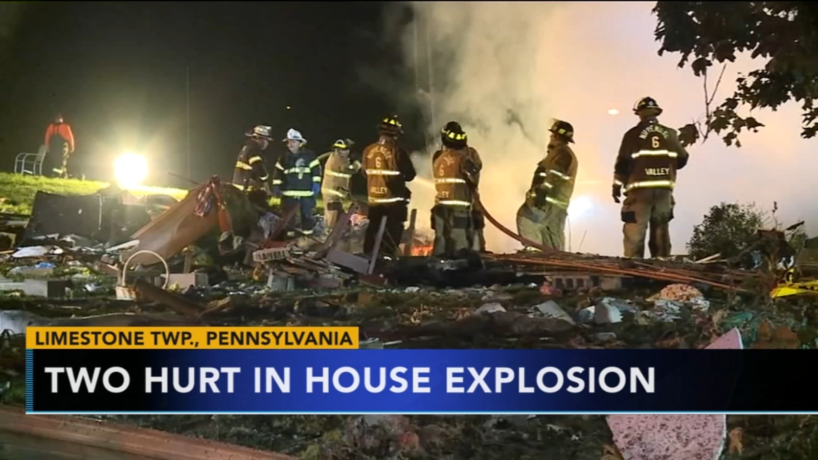 2 injured by house explosion in Limestone Township 6abc Philadelphia