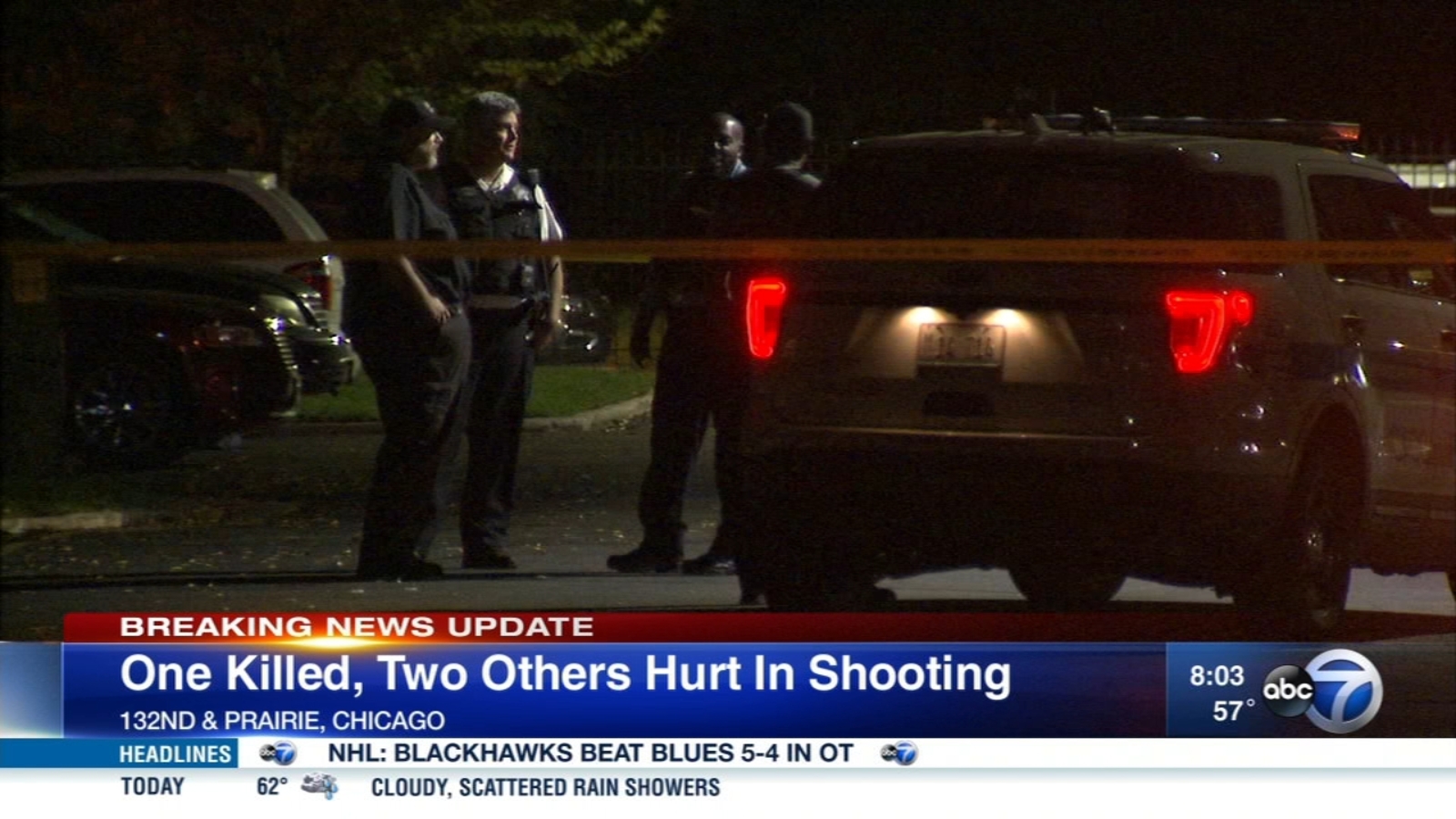 1 dead, 2 injured in shooting at memorial on Far South Side - ABC7 Chicago