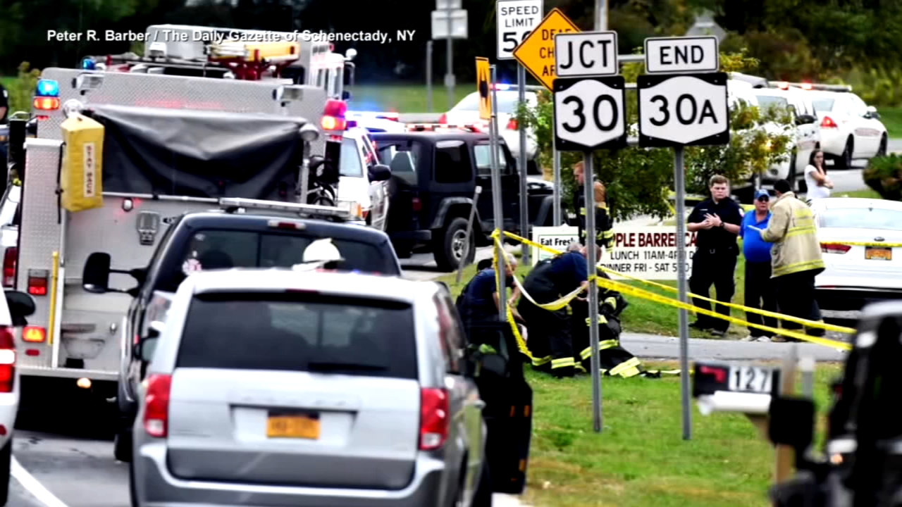 20 dead in crash of limo headed to a birthday celebration in Schoharie