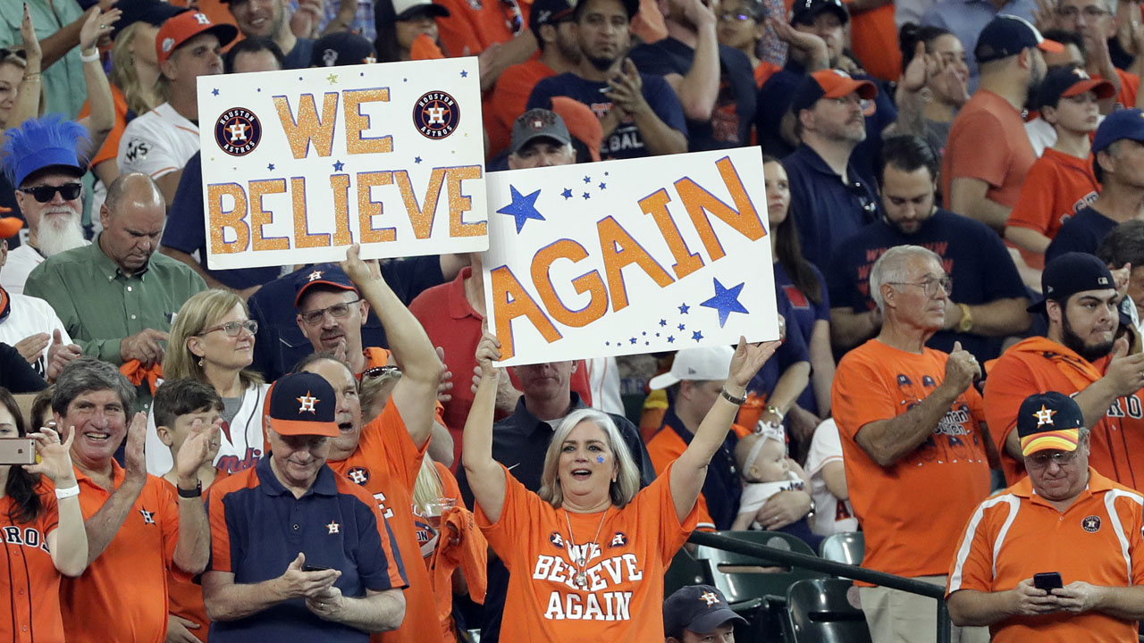Astros watch party at Minute Maid