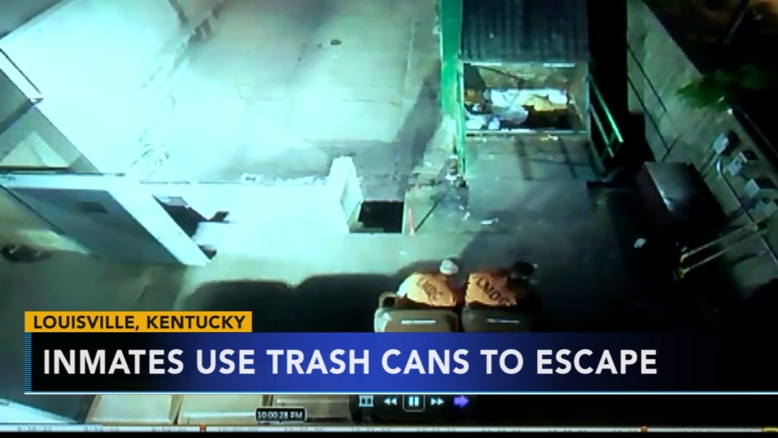 Inmates hide in trash cans to escape Kentucky prison 6abc Philadelphia
