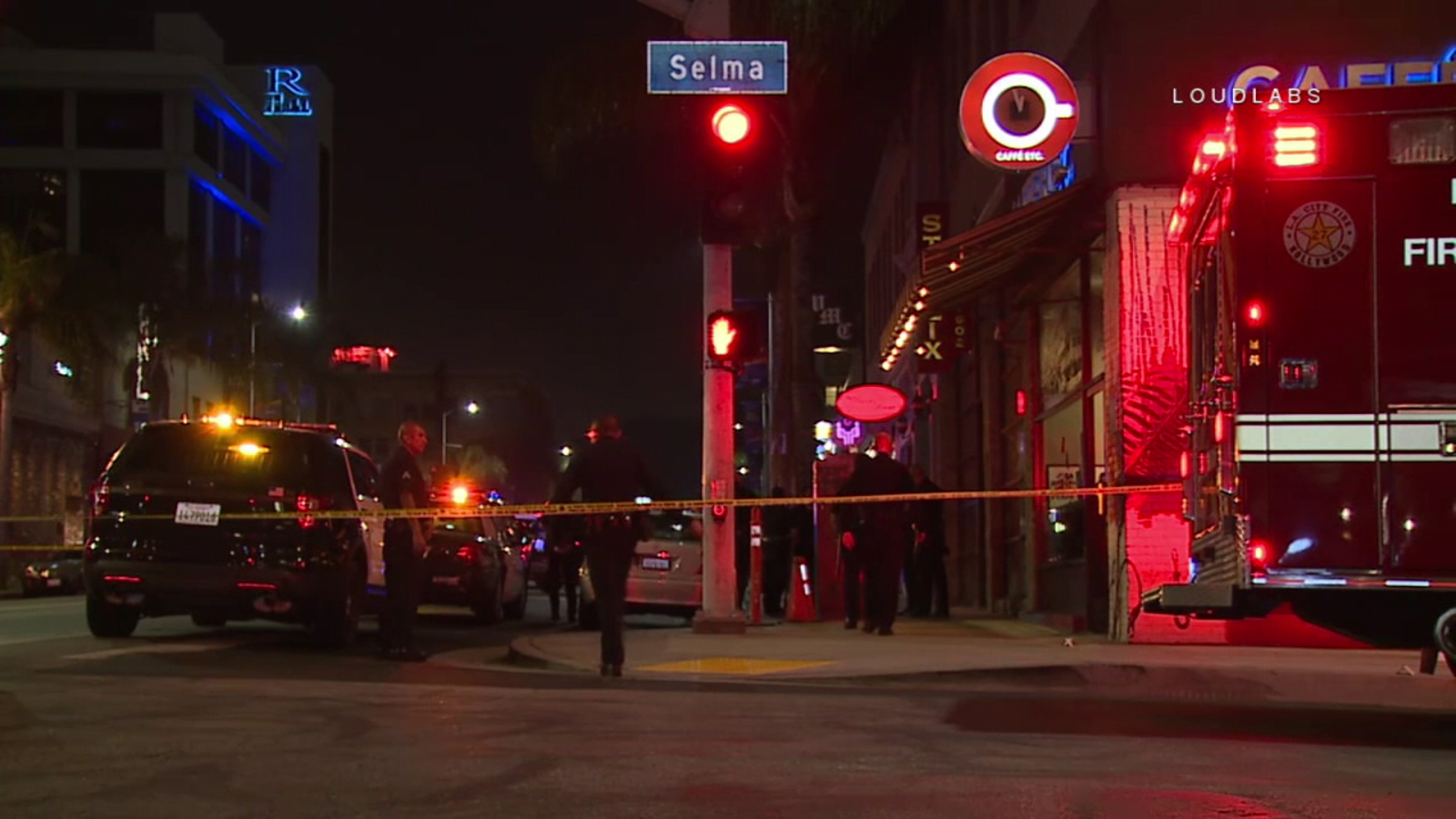 Woman hospitalized after being shot outside Hollywood bar; assailant at ...