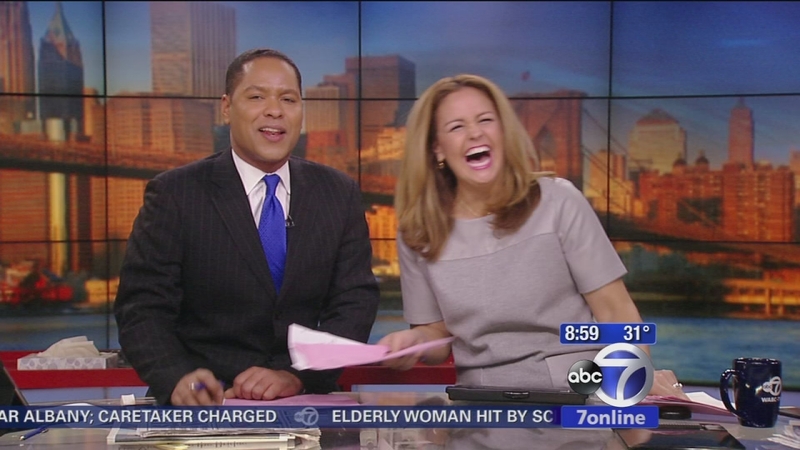 Michelle And Rob Try To Say Hello And Then Abc7 New York