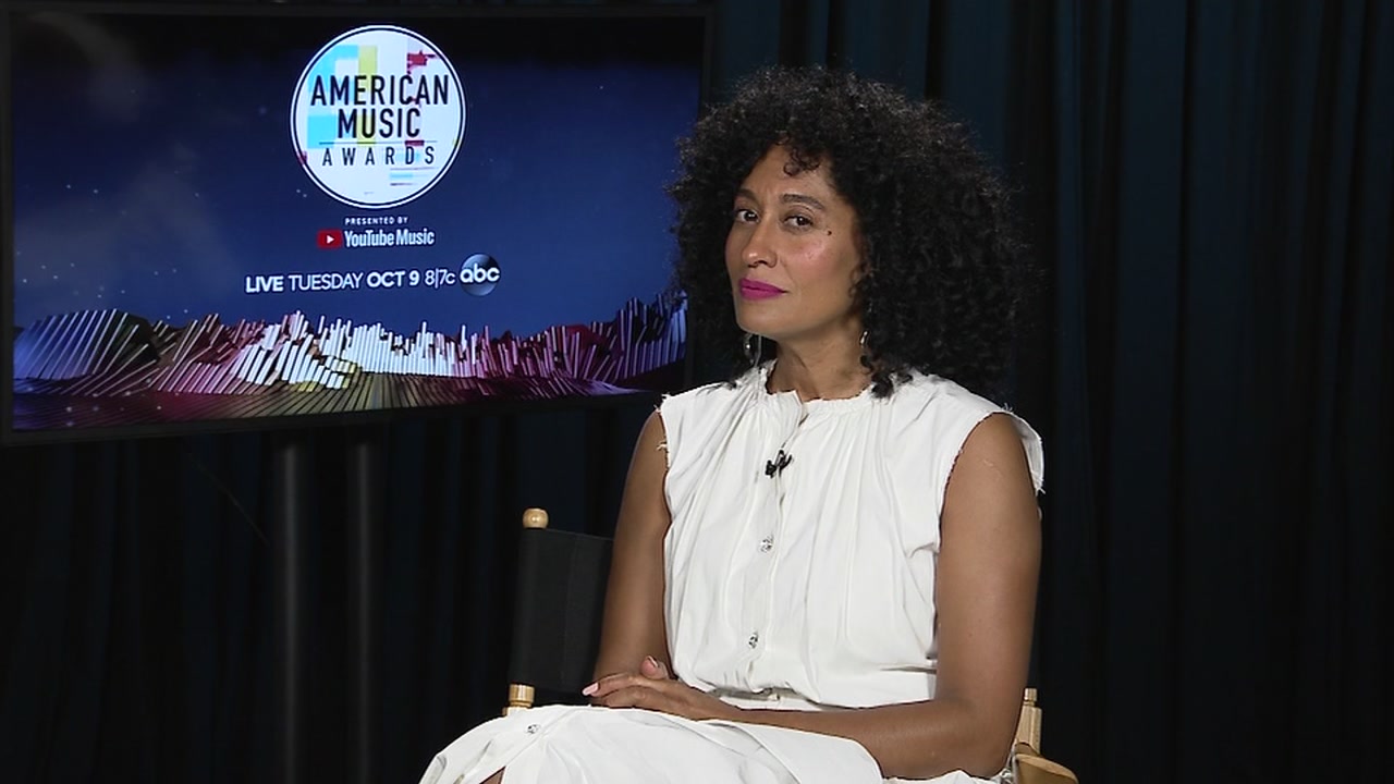 Tracee Ellis Ross dishes about host gig at tonight's American Music Awards