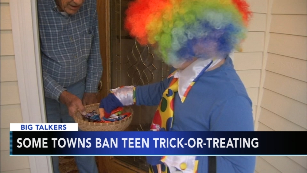 Some towns ban teen trick-or-treating