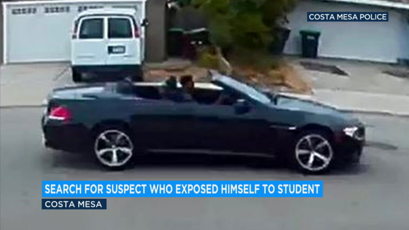 Costa Mesa police looking for man who exposed himself to high school