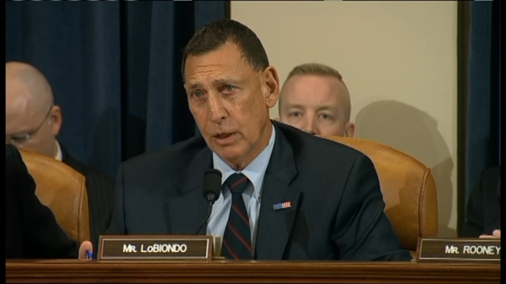 Veteran convicted of threatening Lobiondo