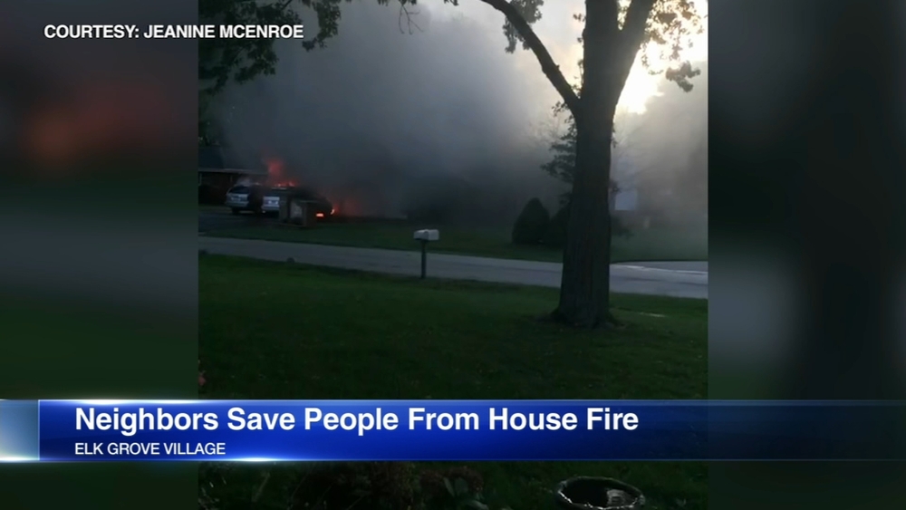 Good Samaritans in Elk Grove Village helps neighbors escape house fire