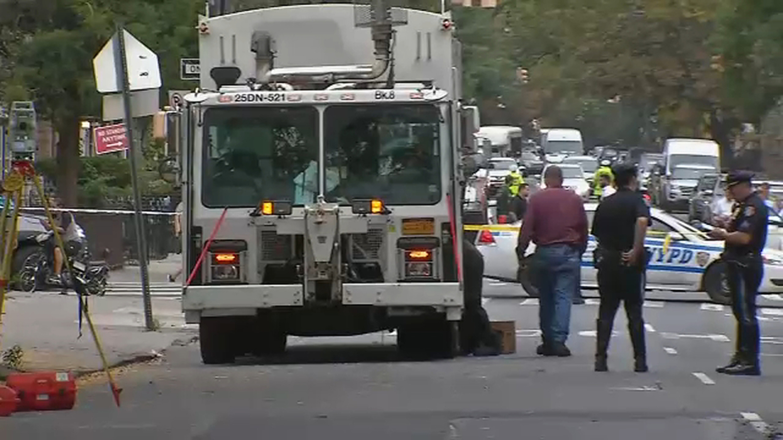 37-year-old pedestrian killed by wrong-way sanitation truck in Brooklyn ...