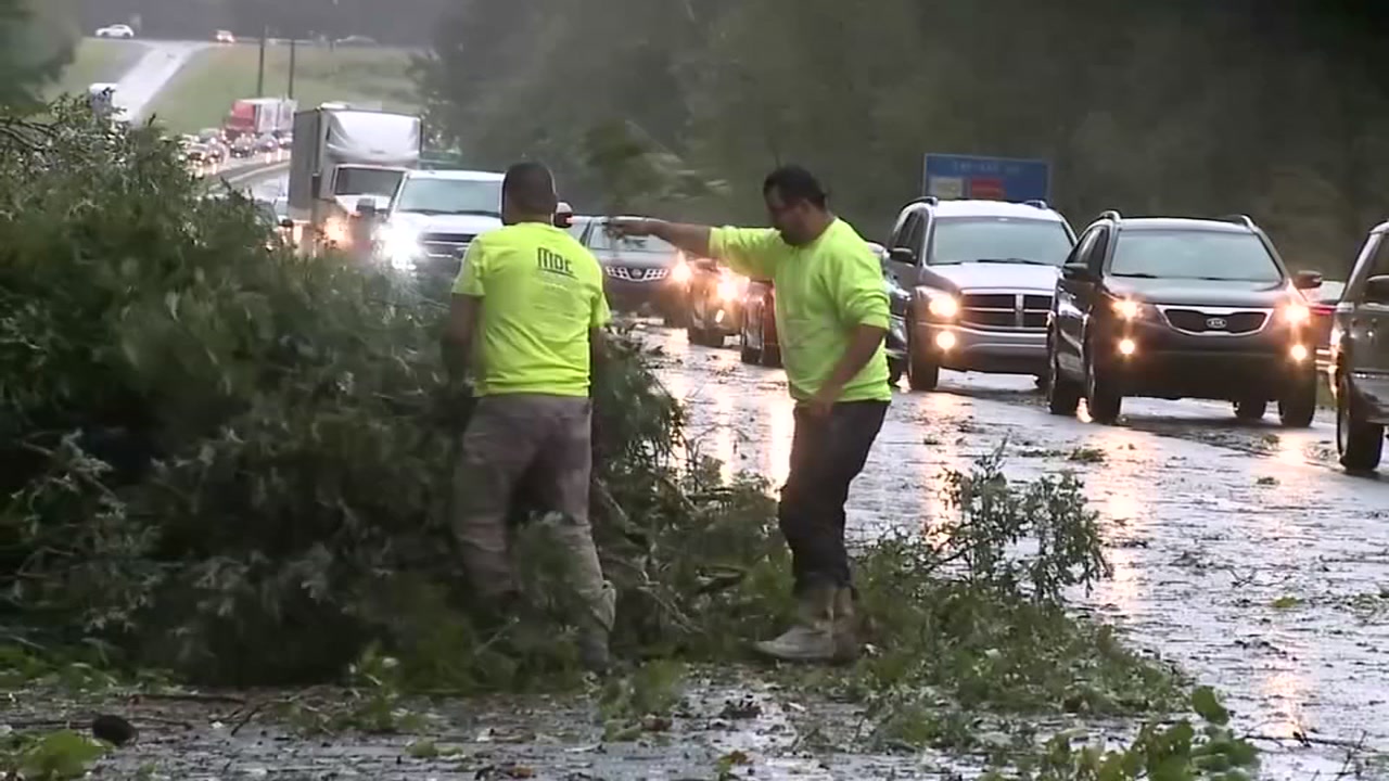 Downed trees cause problems in Chapel Hill