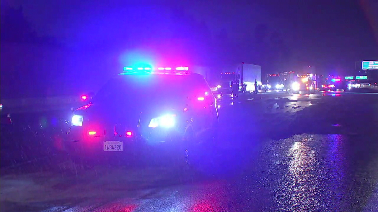 Big rig crash, fuel spill prompt closure of WB 101 in NoHo