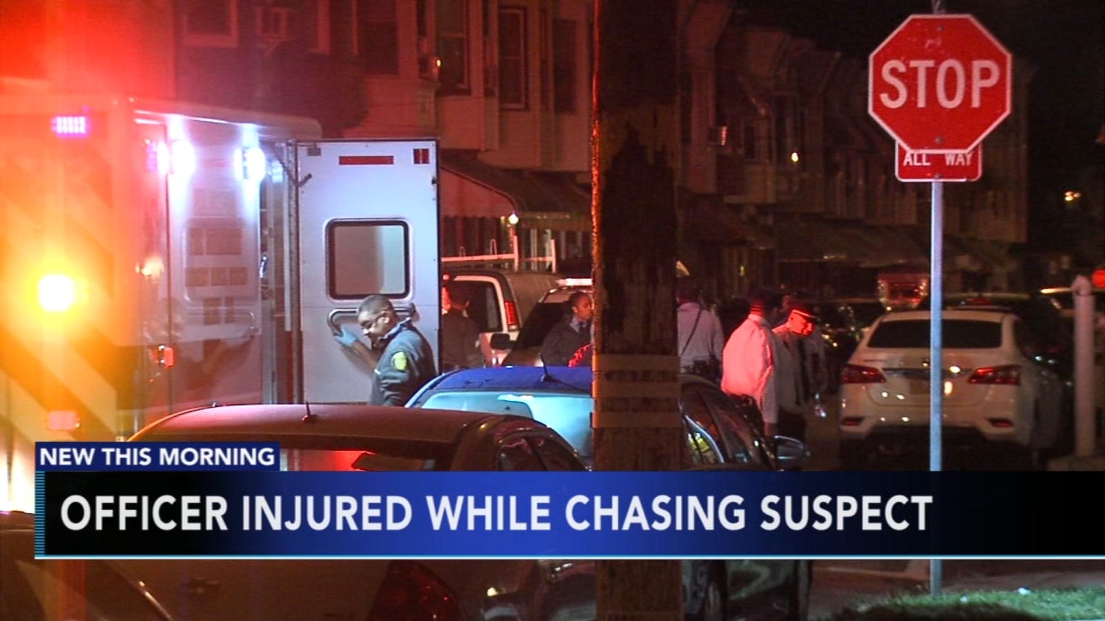 Officer injured while chasing suspect in Strawberry Mansion - 6abc ...