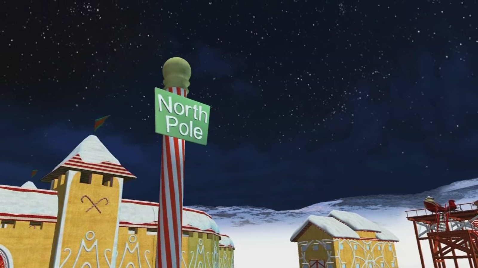 North Pole Santa