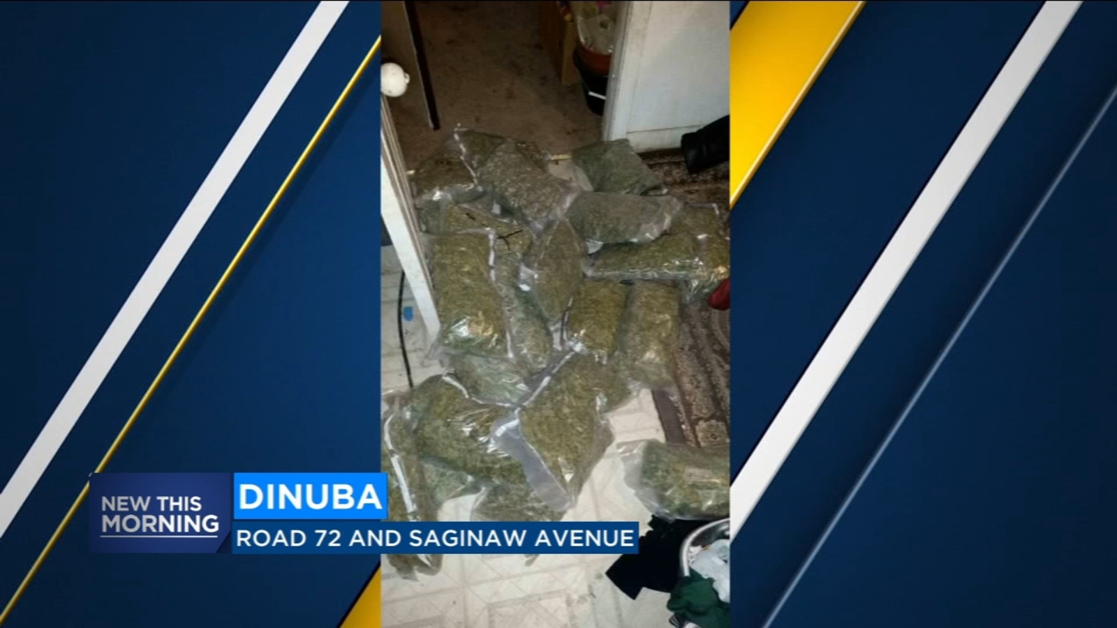 Tulare County Sheriff's find ziplock bags filled with marijuana in