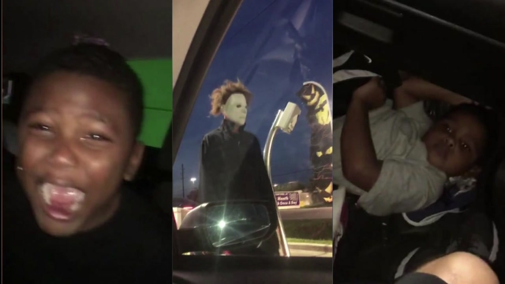 Kids' legendary freakout at Spring haunted car wash