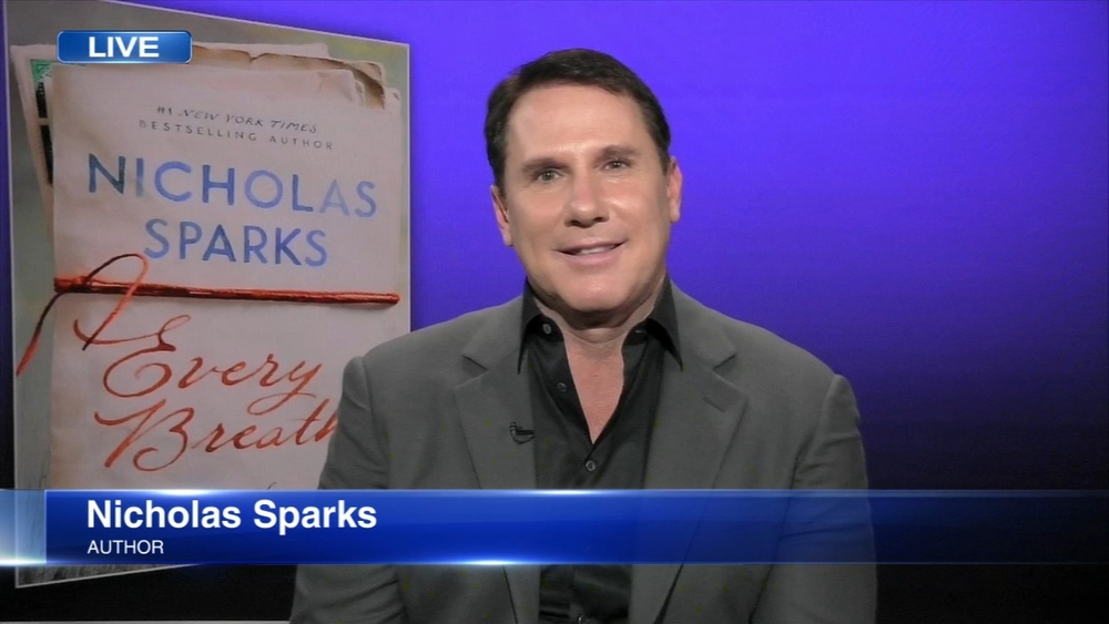 Nicholas Sparks pens new novel, 'Every Breath'