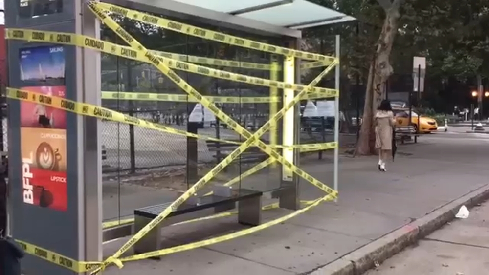 Hundreds of bus shelters closed in NYC due to safety concerns