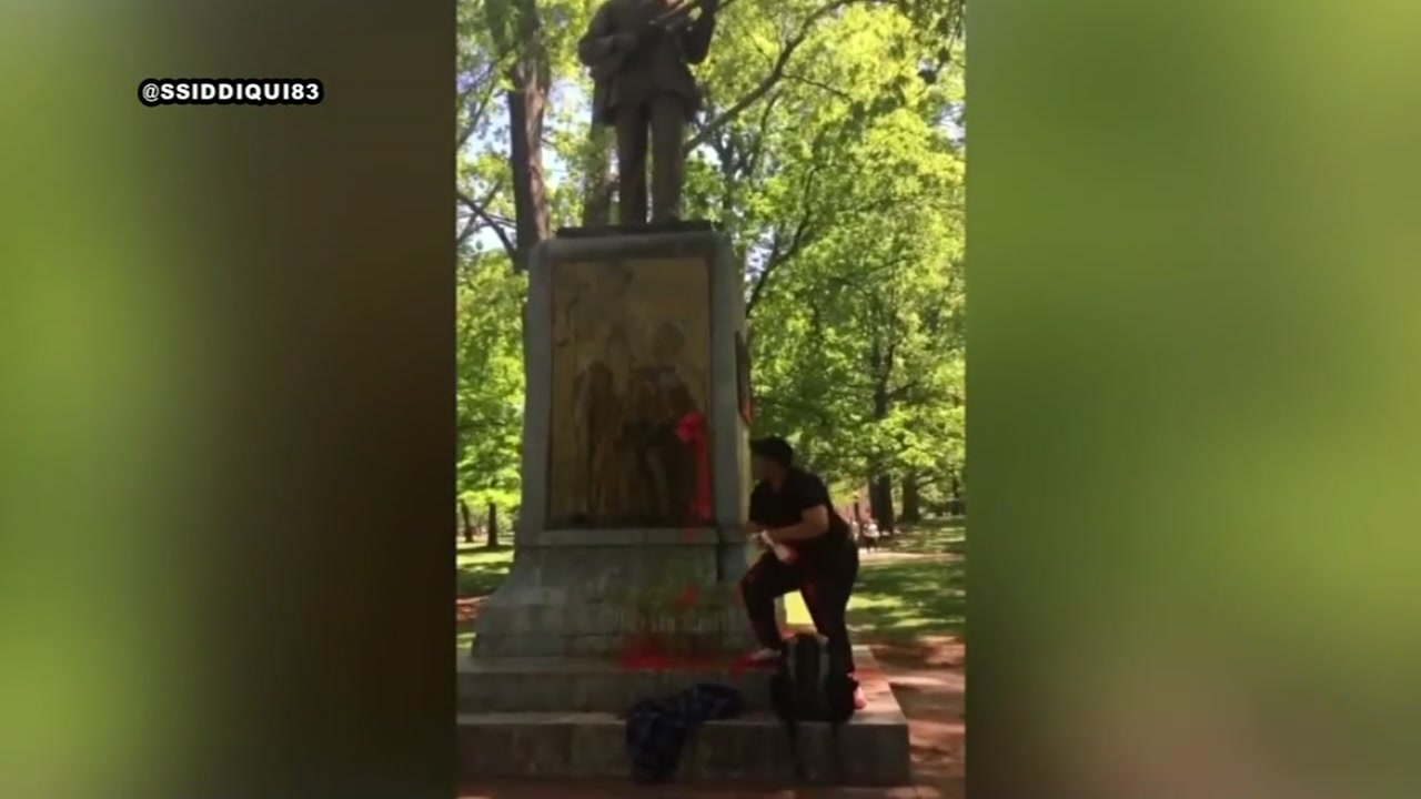 UNC graduate student found guilty of defacing Silent Sam