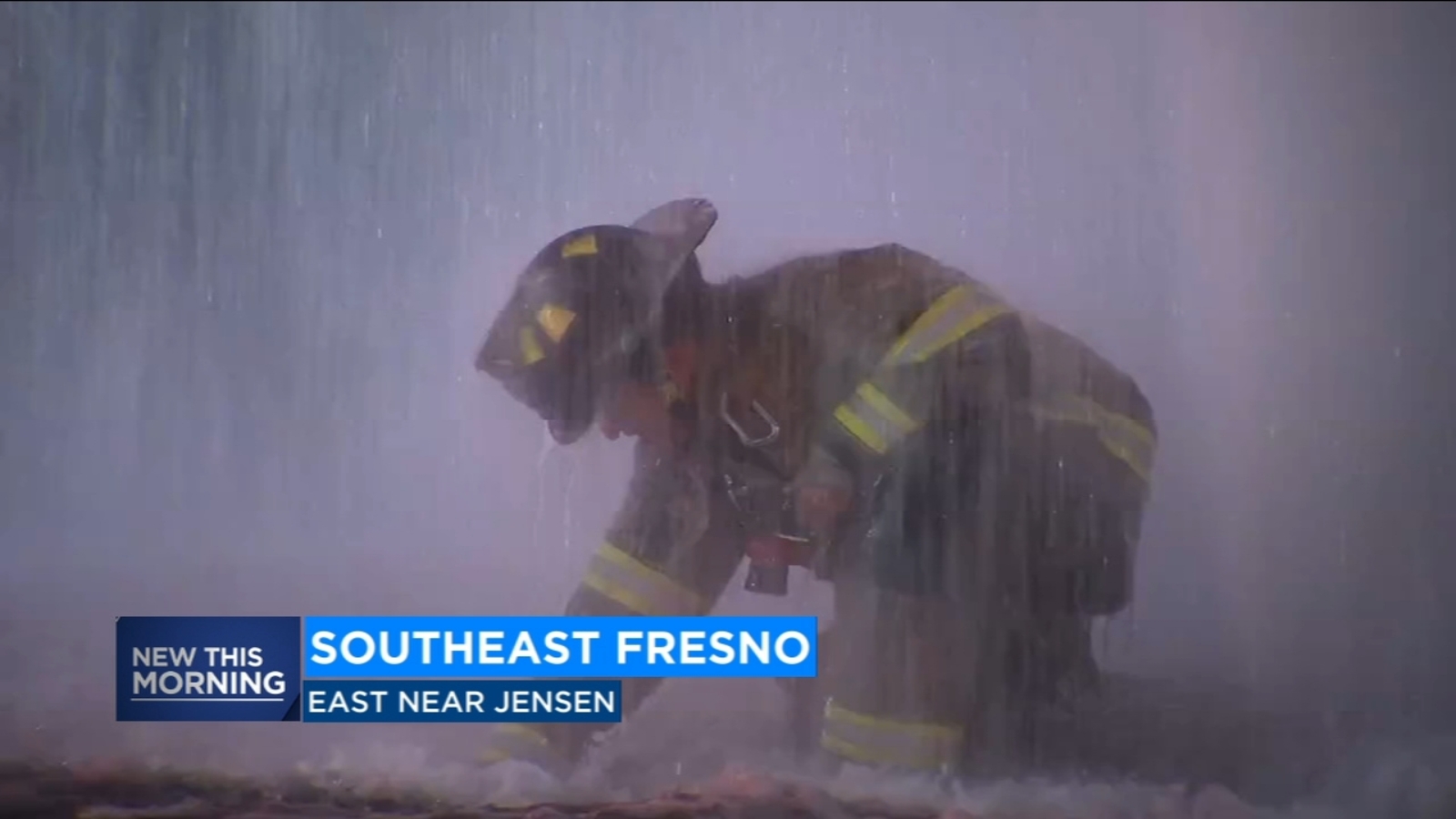 Broken fire hydrant in Southeast Fresno ABC30 Fresno
