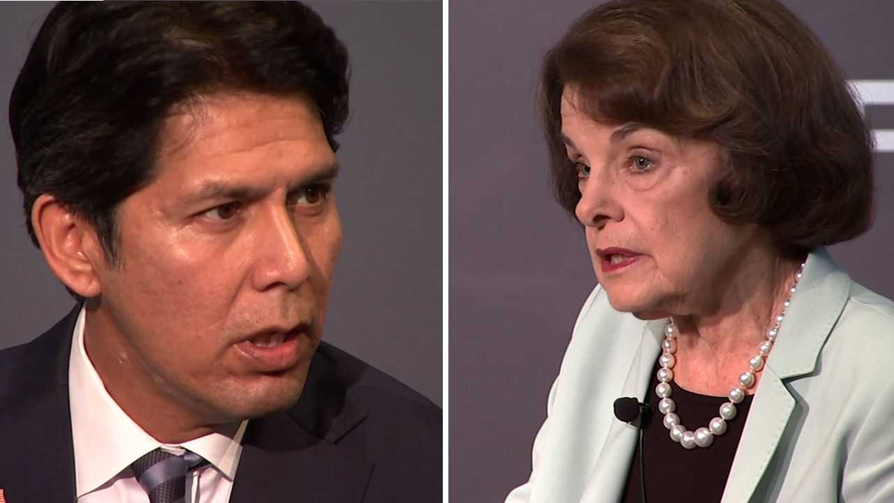 Dianne Feinstein, Kevin de Leon have 1st and only debate ahead of midterm election