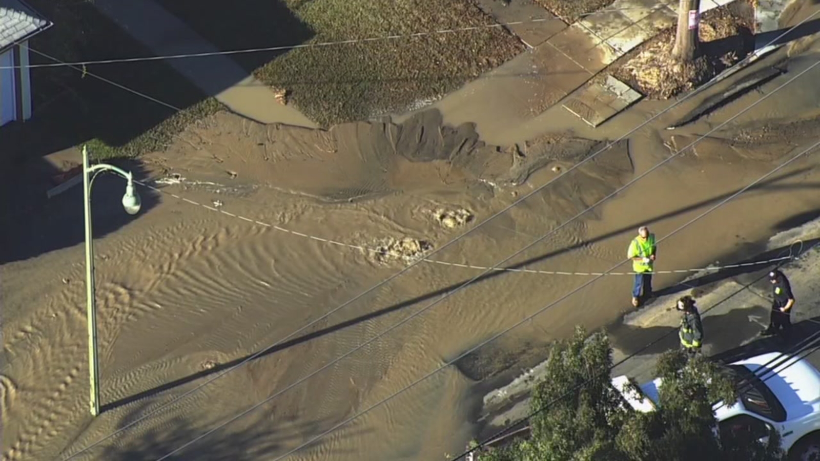Part of High Street in Alameda remains closed due to water main break ...