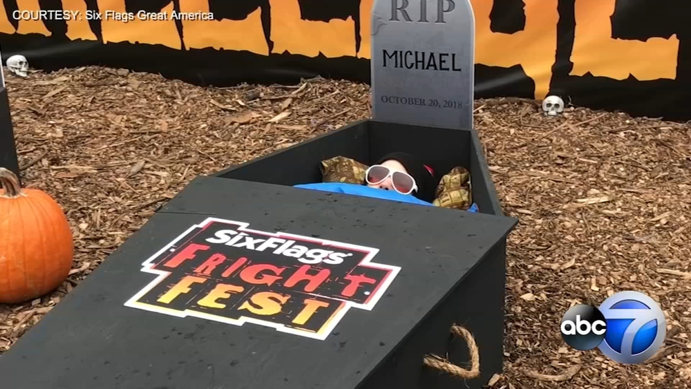 Six Flags Great America hosts 30-hour coffin challenge